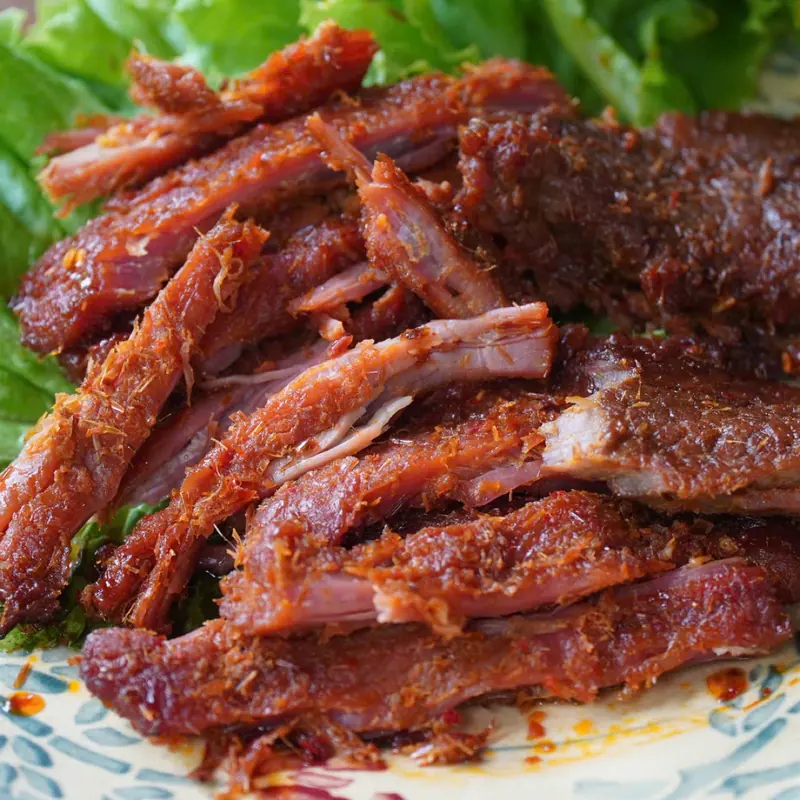 Khô bò một nắng xé sợi